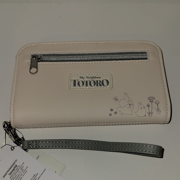 Loungefly Studio Ghibli Totoro Rain Mini Backpack and Tech Wallet - Picture 15 of 16